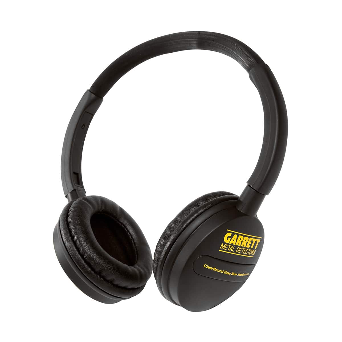 Garrett ClearSound Easy Stow Headphones with In-Line Volume for Metal Detectors - Image 1