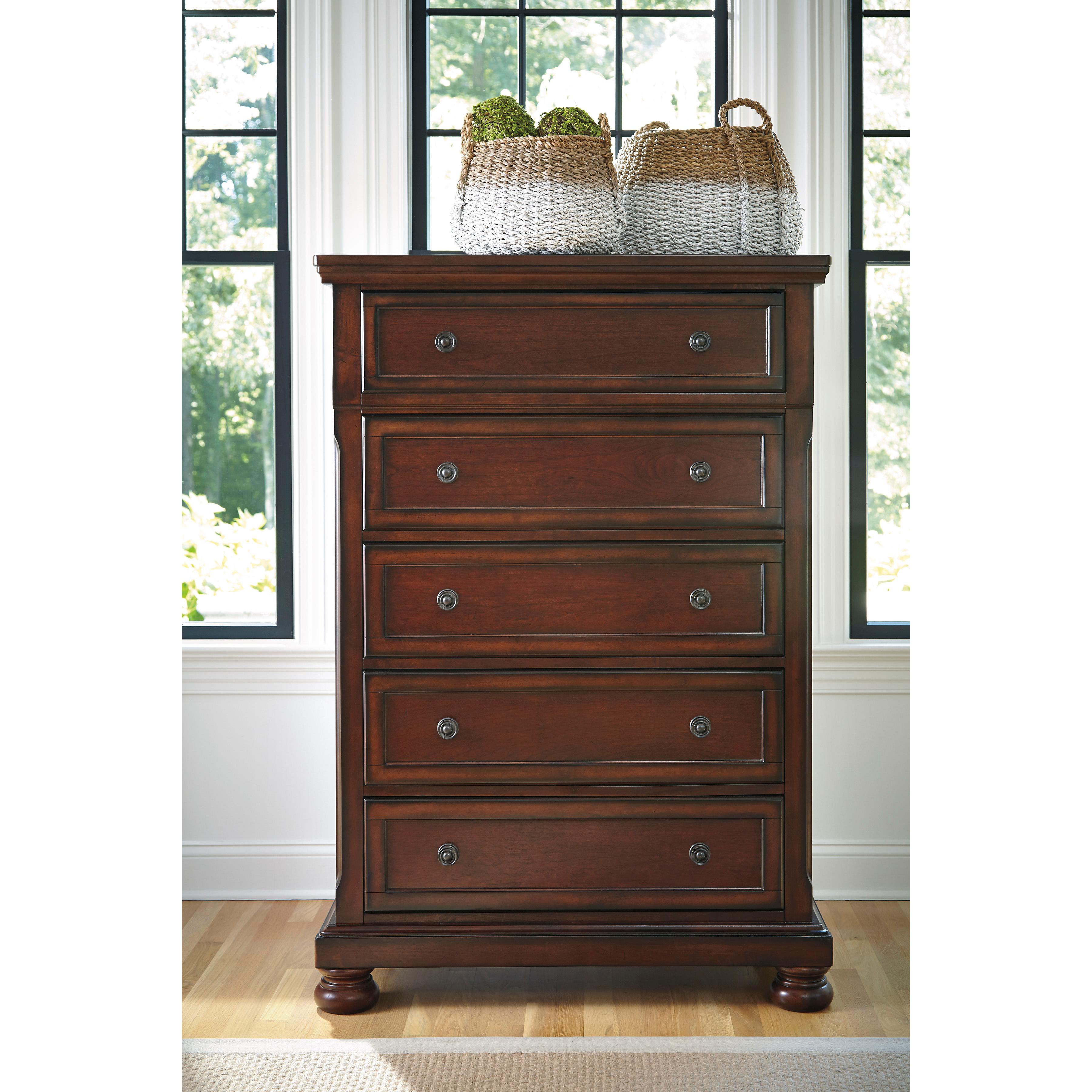 Millennium Porter 5-Drawer Chest B697-46 - Image 2