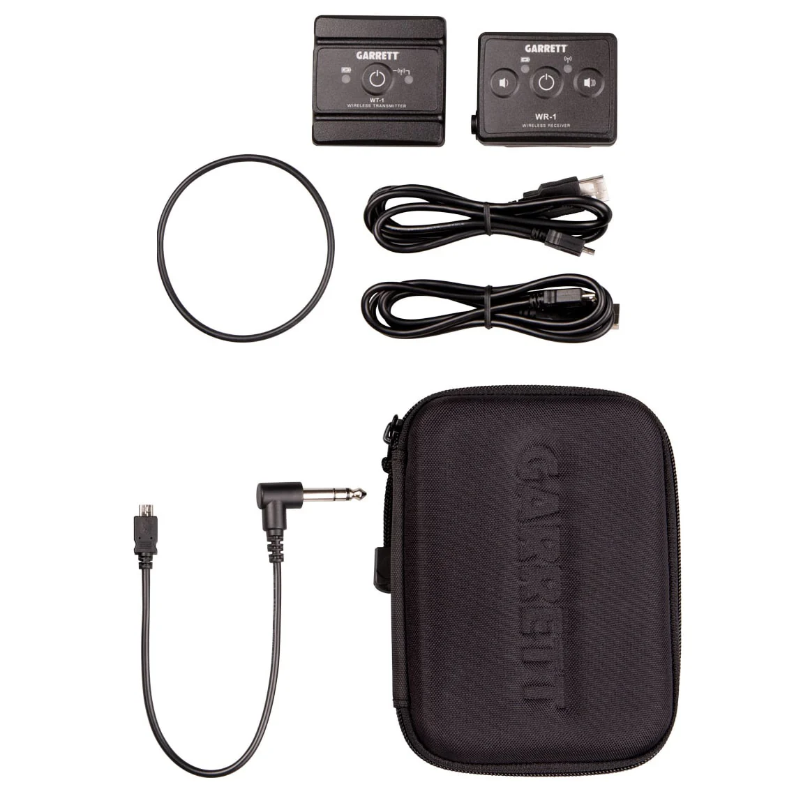 Garrett Z-Lynk Wireless System Transmitter and Receiver with 1/4" Headphone Jack Connector - Image 1