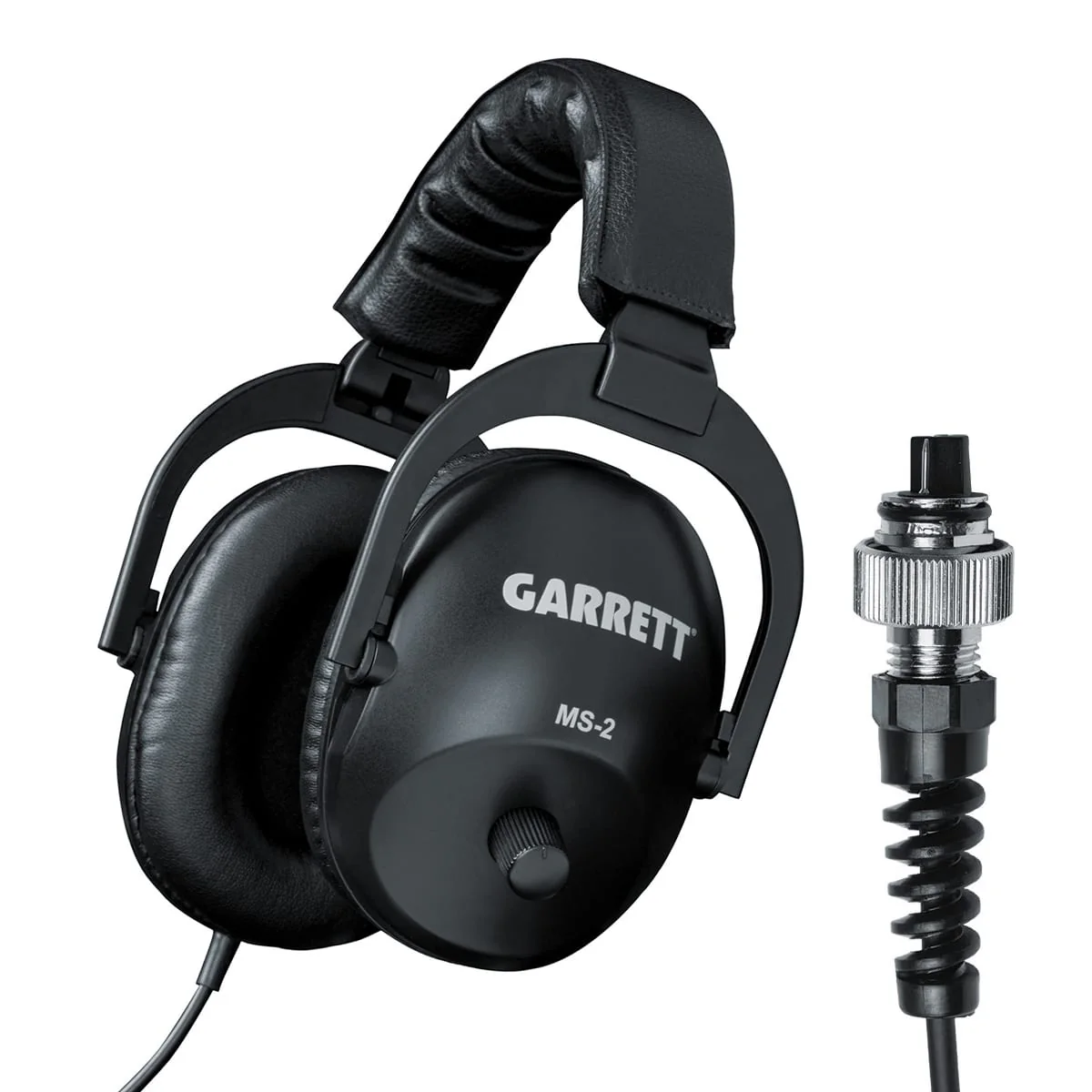 Garrett MS-2 Headphones with 2 Pin Connector for Garrett Metal Detector - Image 1