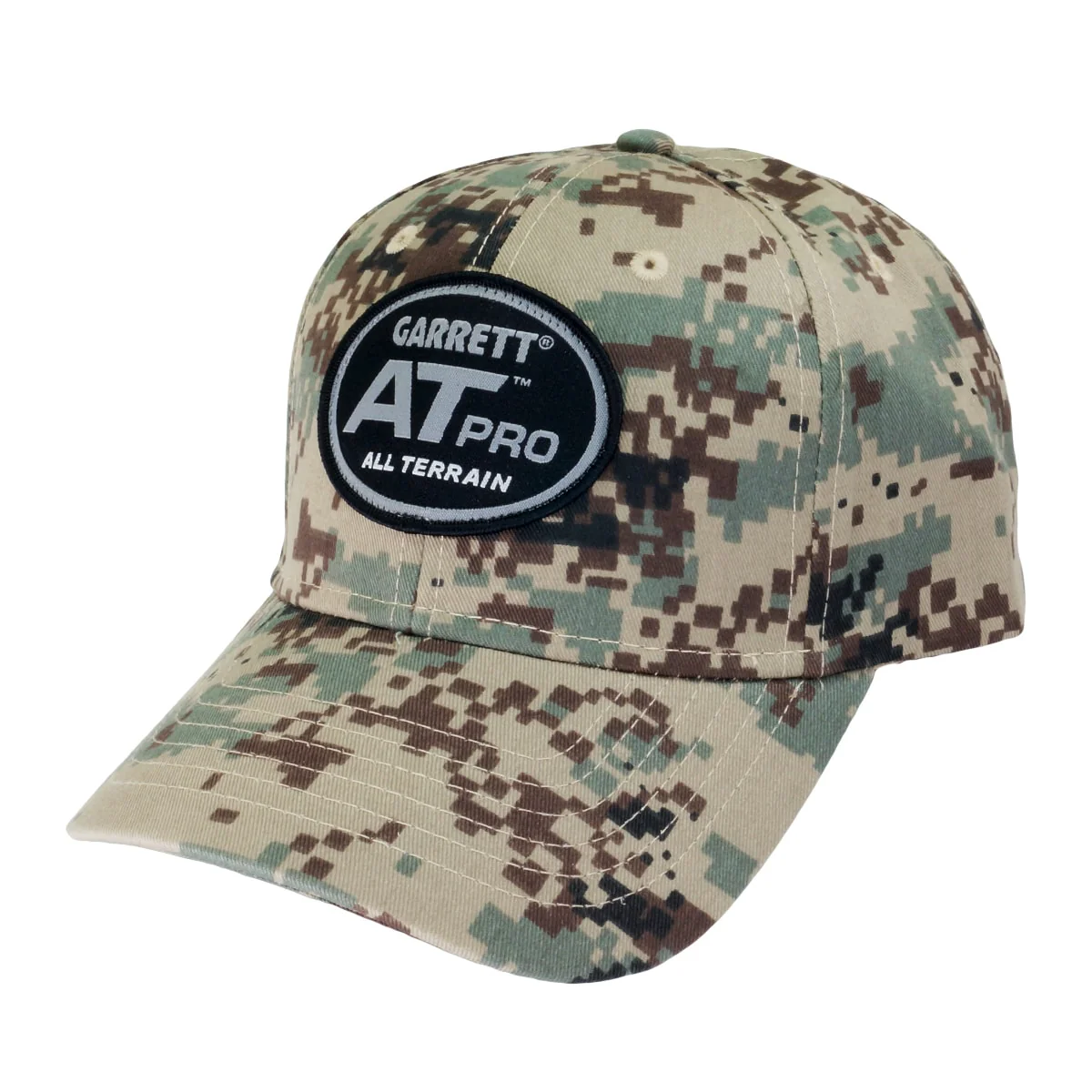 Garrett AT PRO Camo Baseball Cap – Official Metal Detector Hat - Image 2