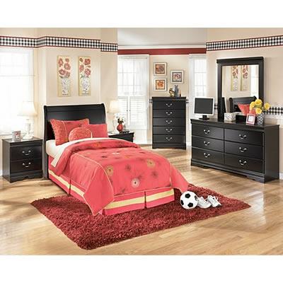 Signature Design by Ashley Huey Vineyard B128-82 Twin Sleigh Rails - Image 2