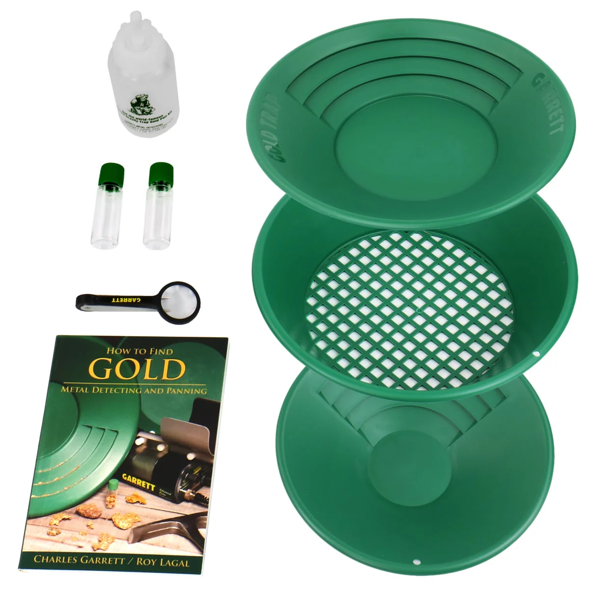 Garrett Gold Panning Kit - Complete 7-Piece Prospecting Set - Image 1