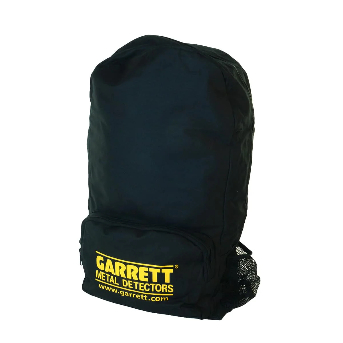 Garrett All-Purpose Backpack Adjustable Straps, Yellow Logo and Interior Search Coil Pouch - Image 2