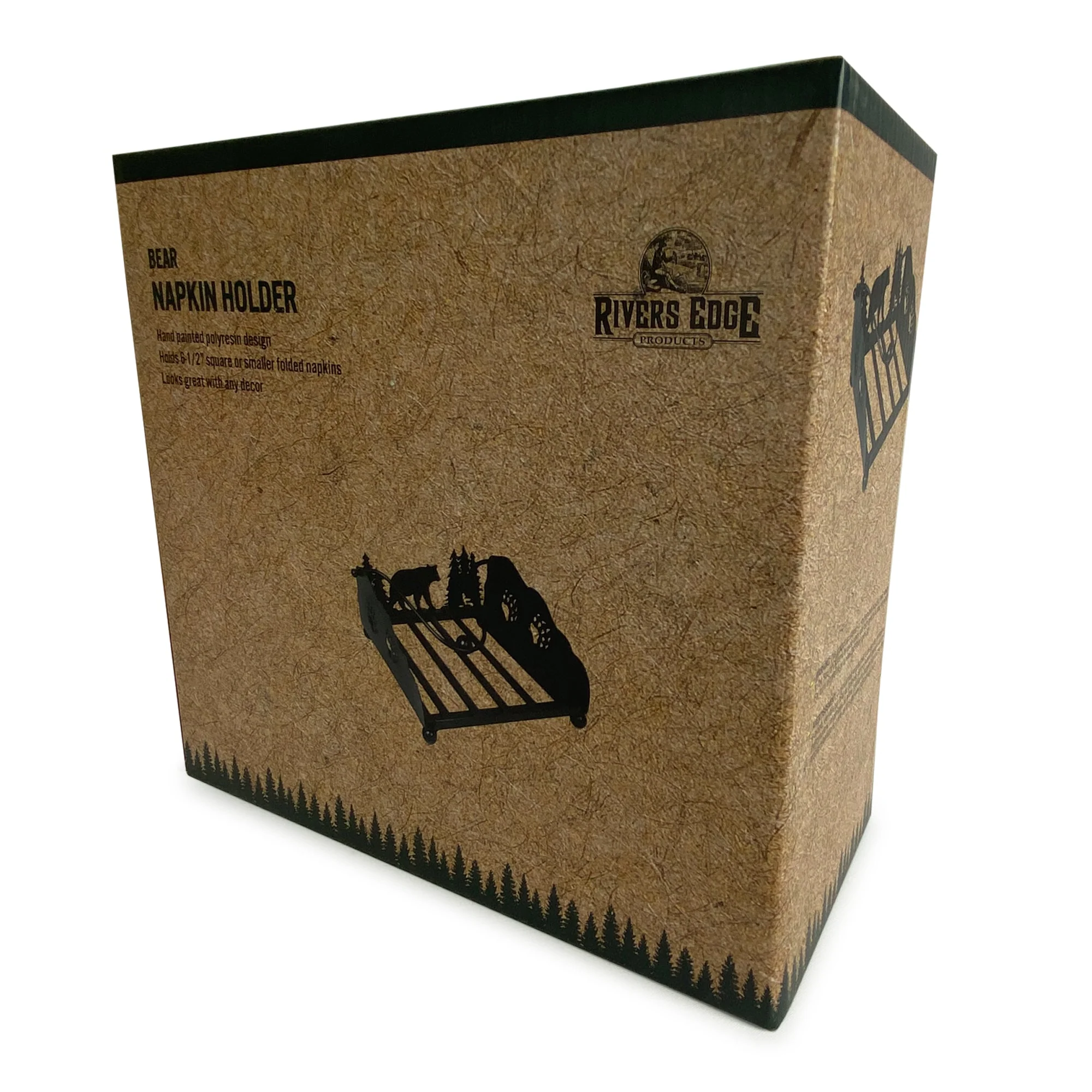Napkin Holder-Lazer Cut Bear - Image 2