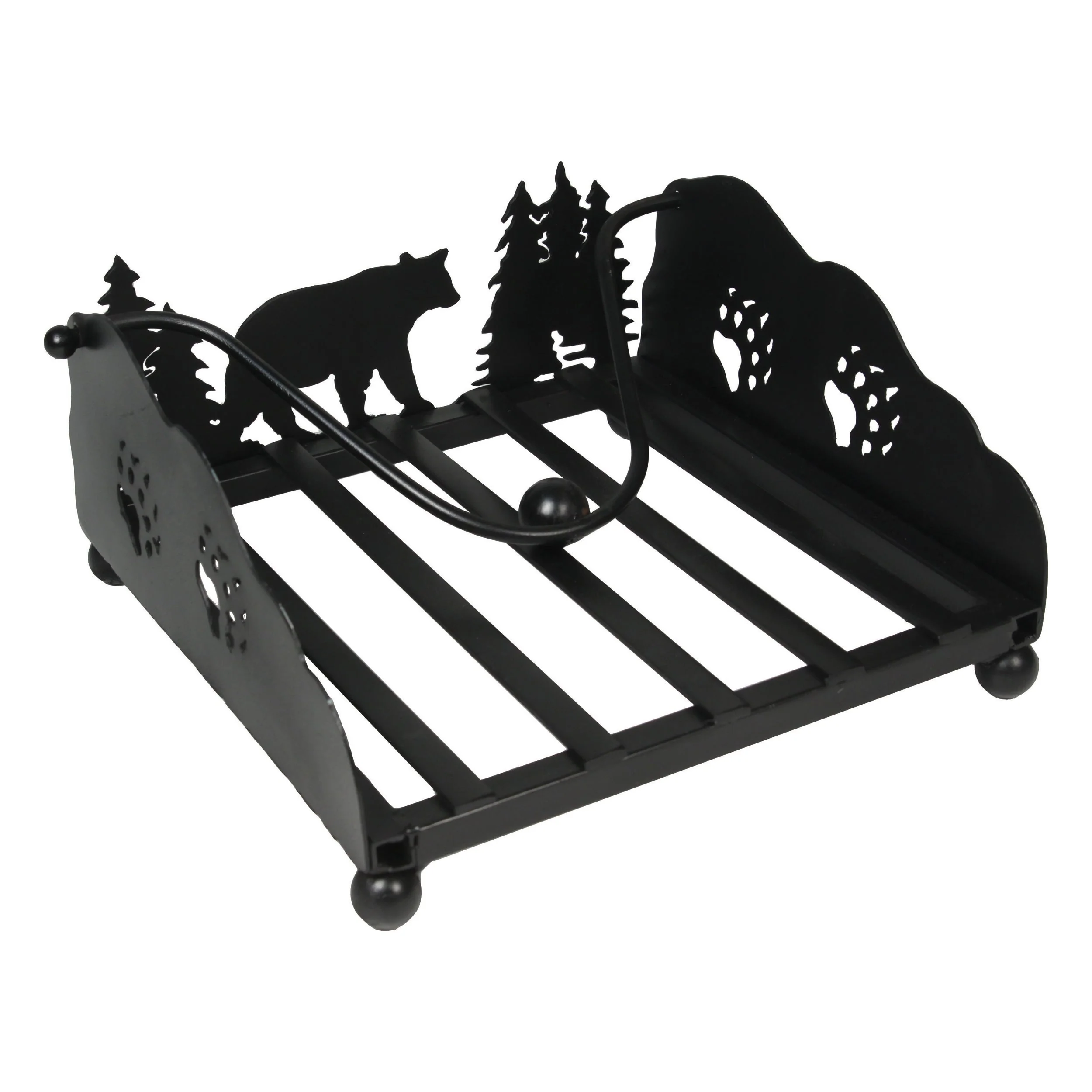 Napkin Holder-Lazer Cut Bear - Image 1