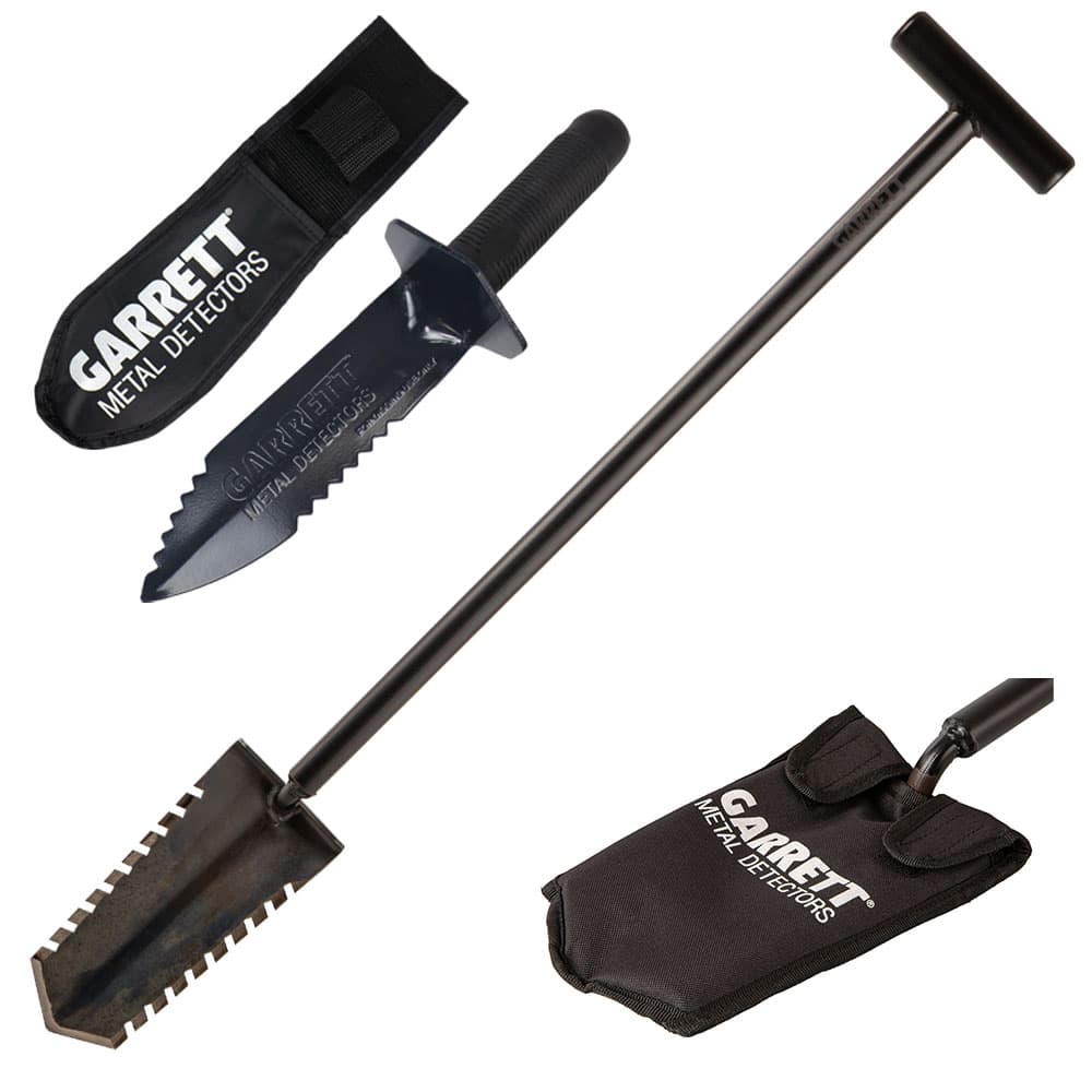 Garrett Razor Relic Shovel and Edge Digger Bundle for Professional Metal Detecting - Image 1
