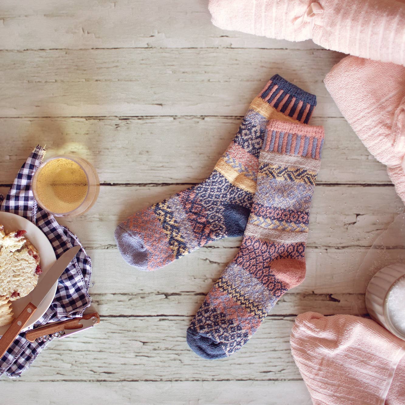 Mirage Crew Socks | Eco-Friendly and Made in the USA  - Image 3