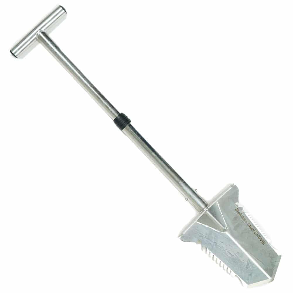 Nokta Stainless Steel Premium Shovel – Collapsible