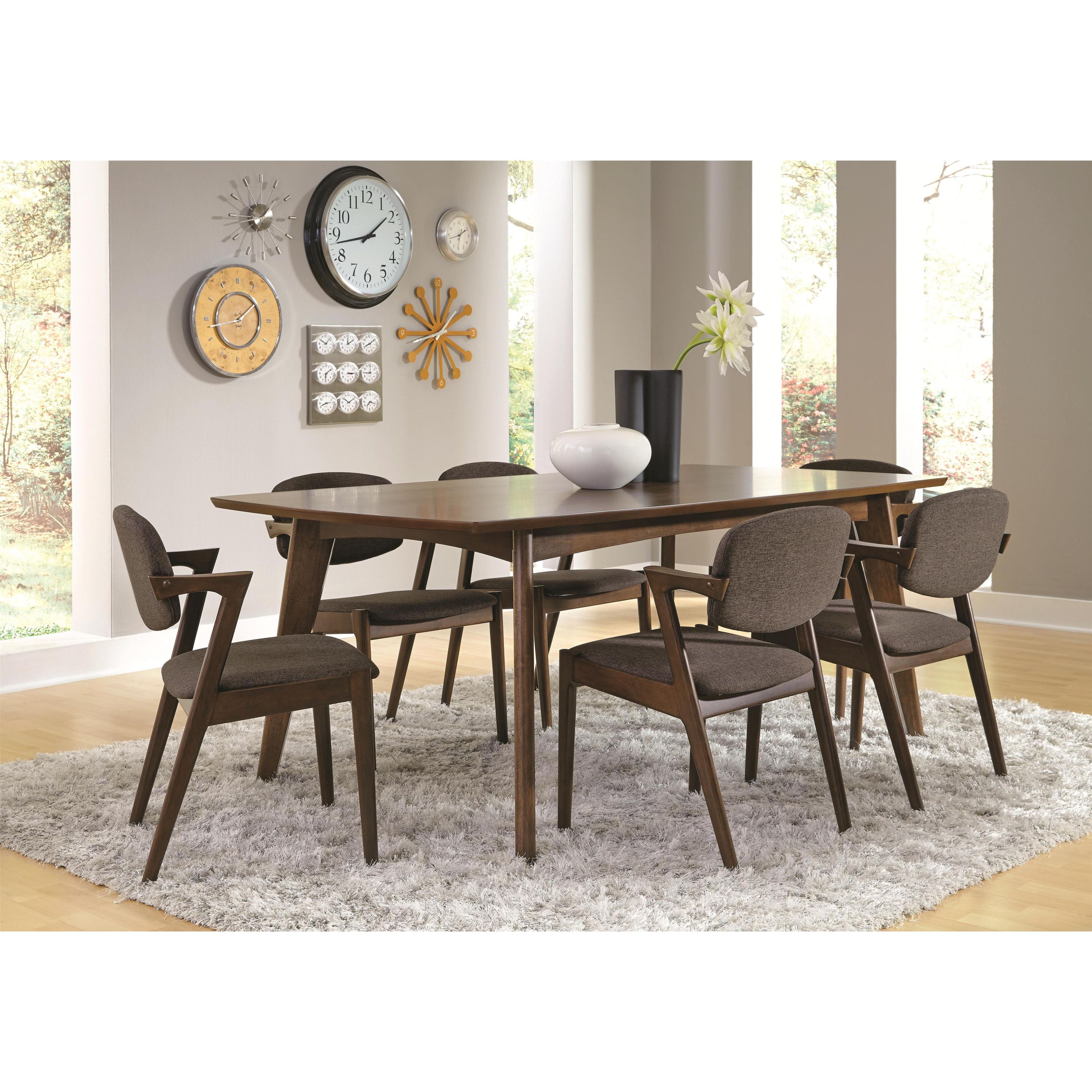 Coaster Furniture Malone 105351 7 pc Dining Set - Image 1
