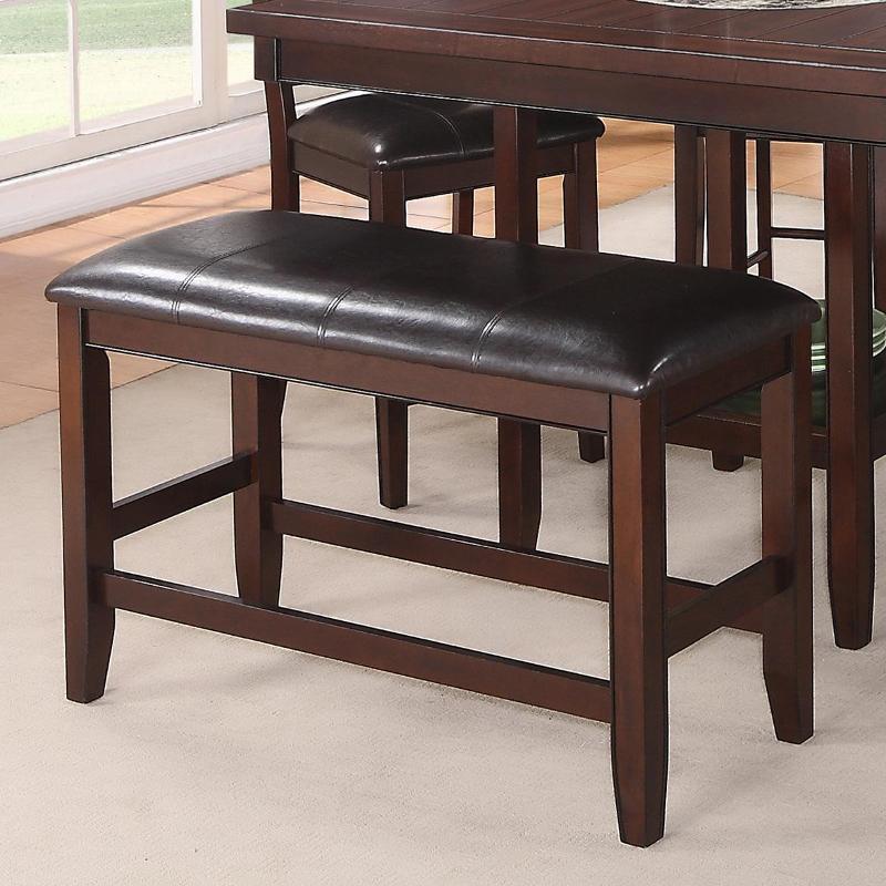 Crown Mark Fulton Counter Height Bench 2727-BENCH-V - Image 1