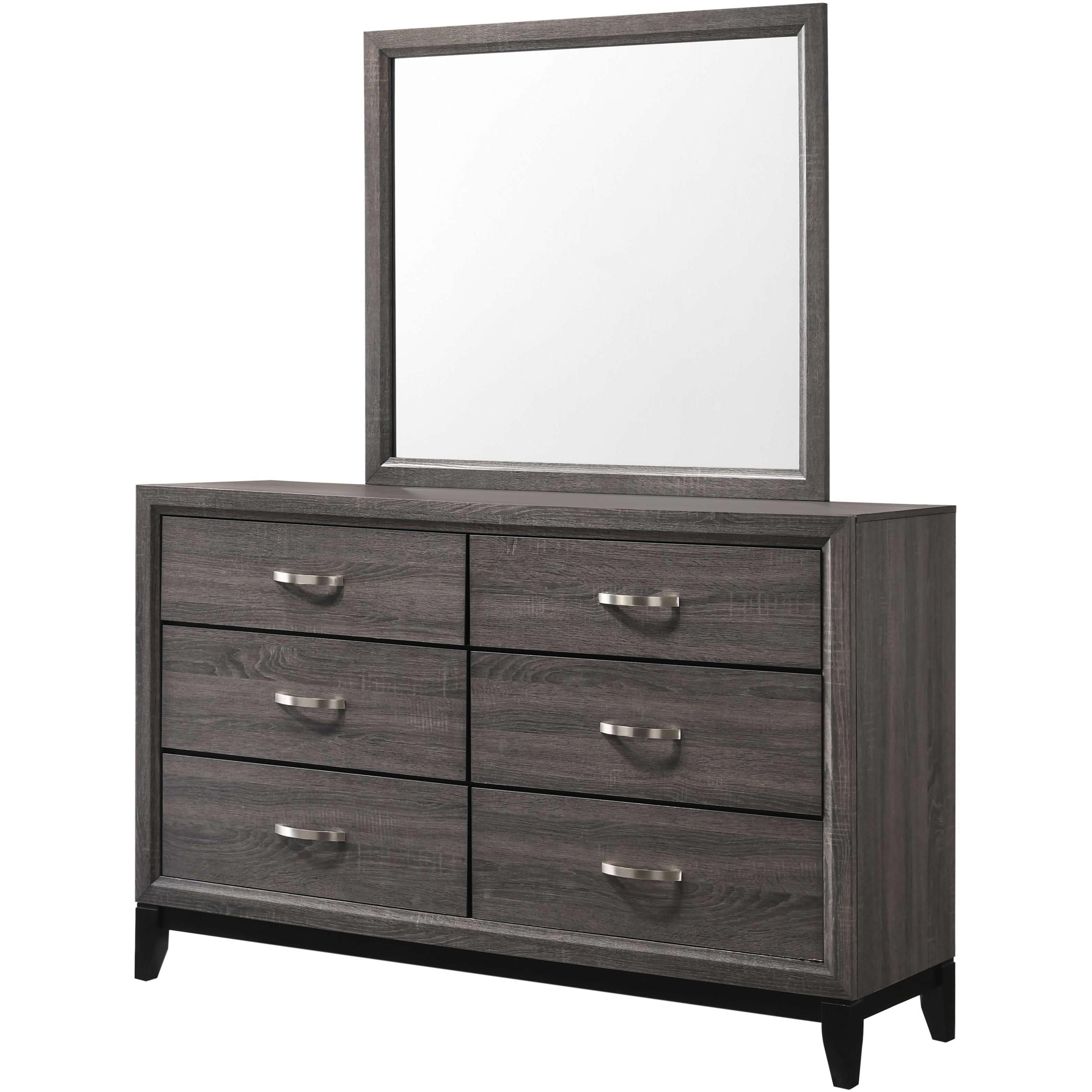 Crown Mark Akerson B4620 7 pc Queen Panel Bedroom Set - Image 3