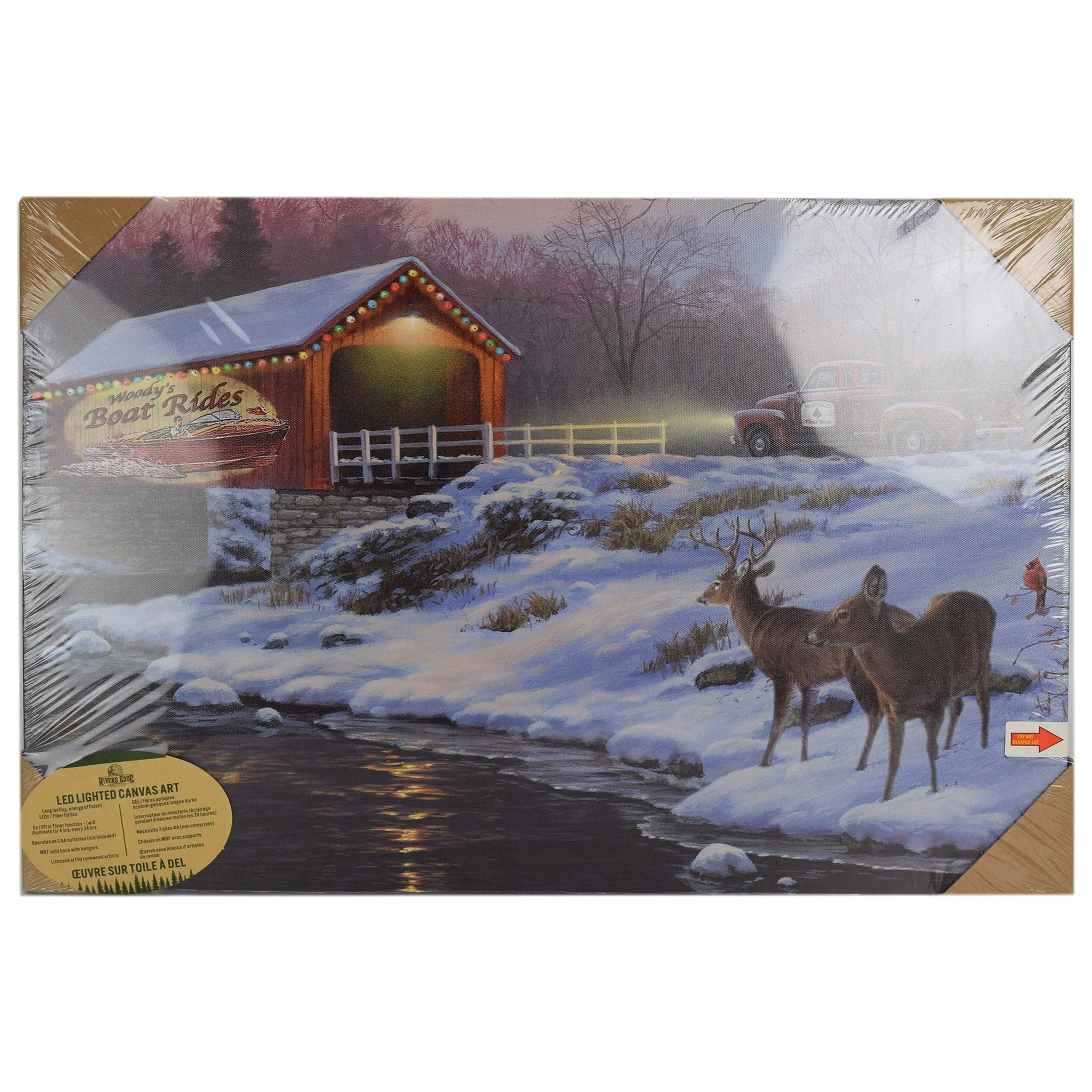 LED Art 24in x 16in-Holiday Traditions - Image 2