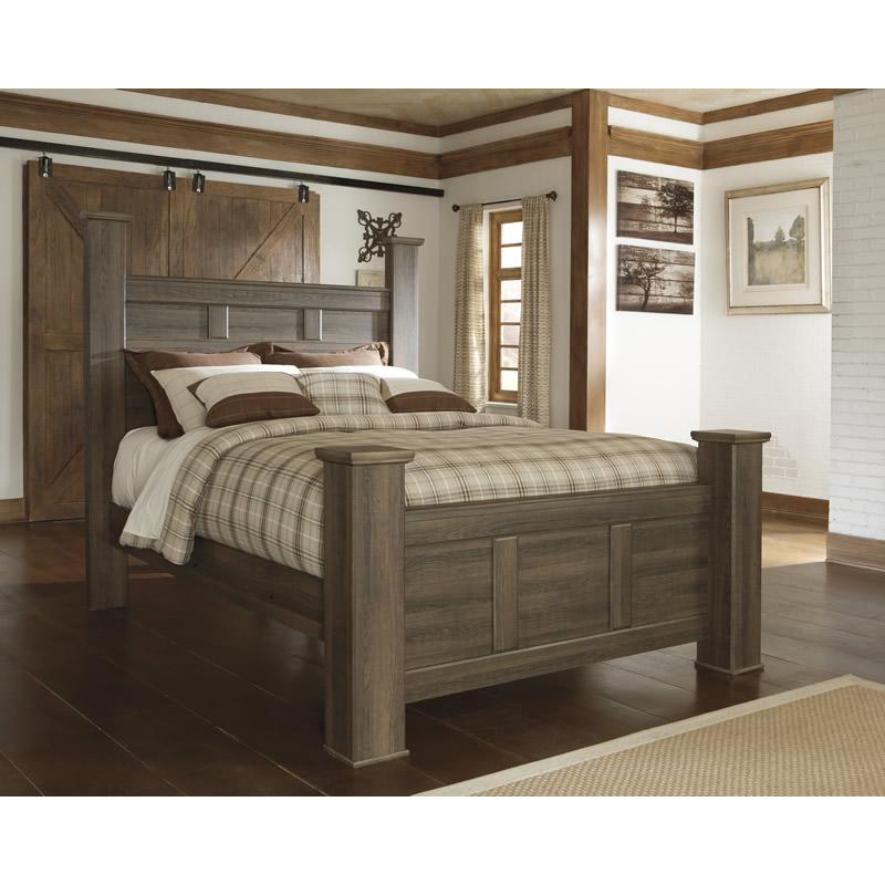 Signature Design by Ashley Juararo B251-67 Queen Poster Headboard - Image 2