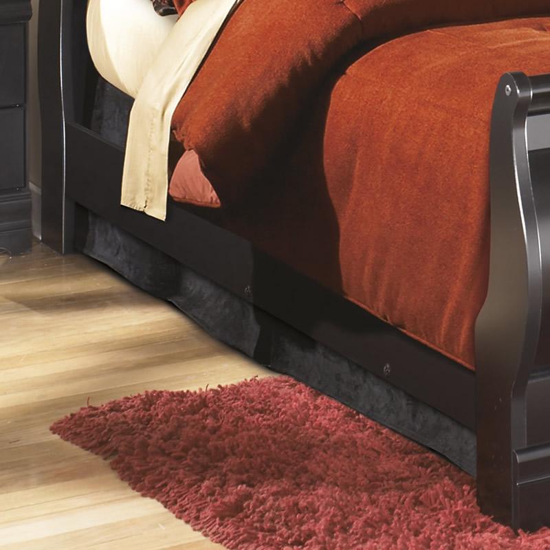 Signature Design by Ashley Huey Vineyard B128-98 Queen Sleigh Rails - Image 1