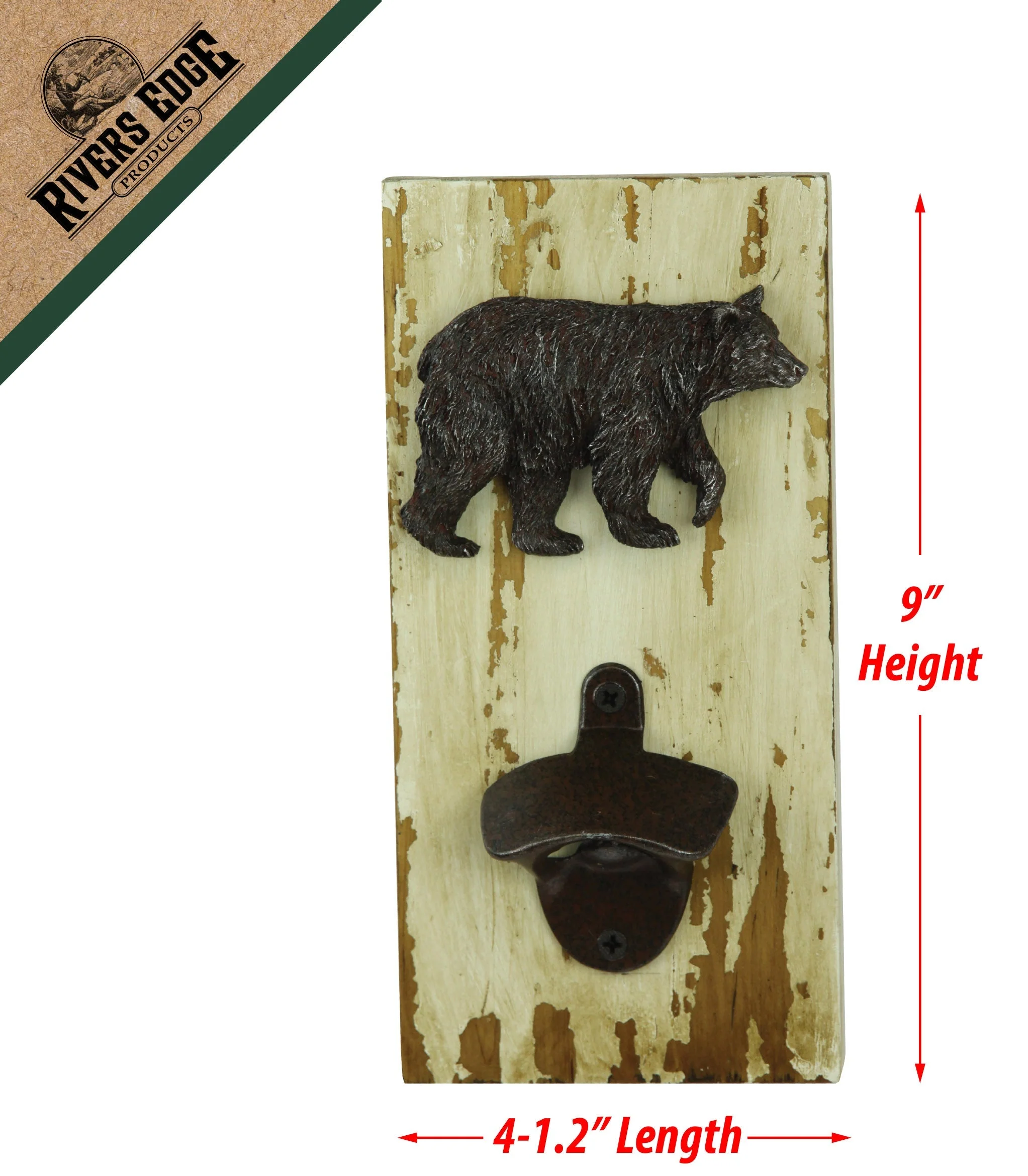 Bottle Opener-Rustic Bear - Image 3
