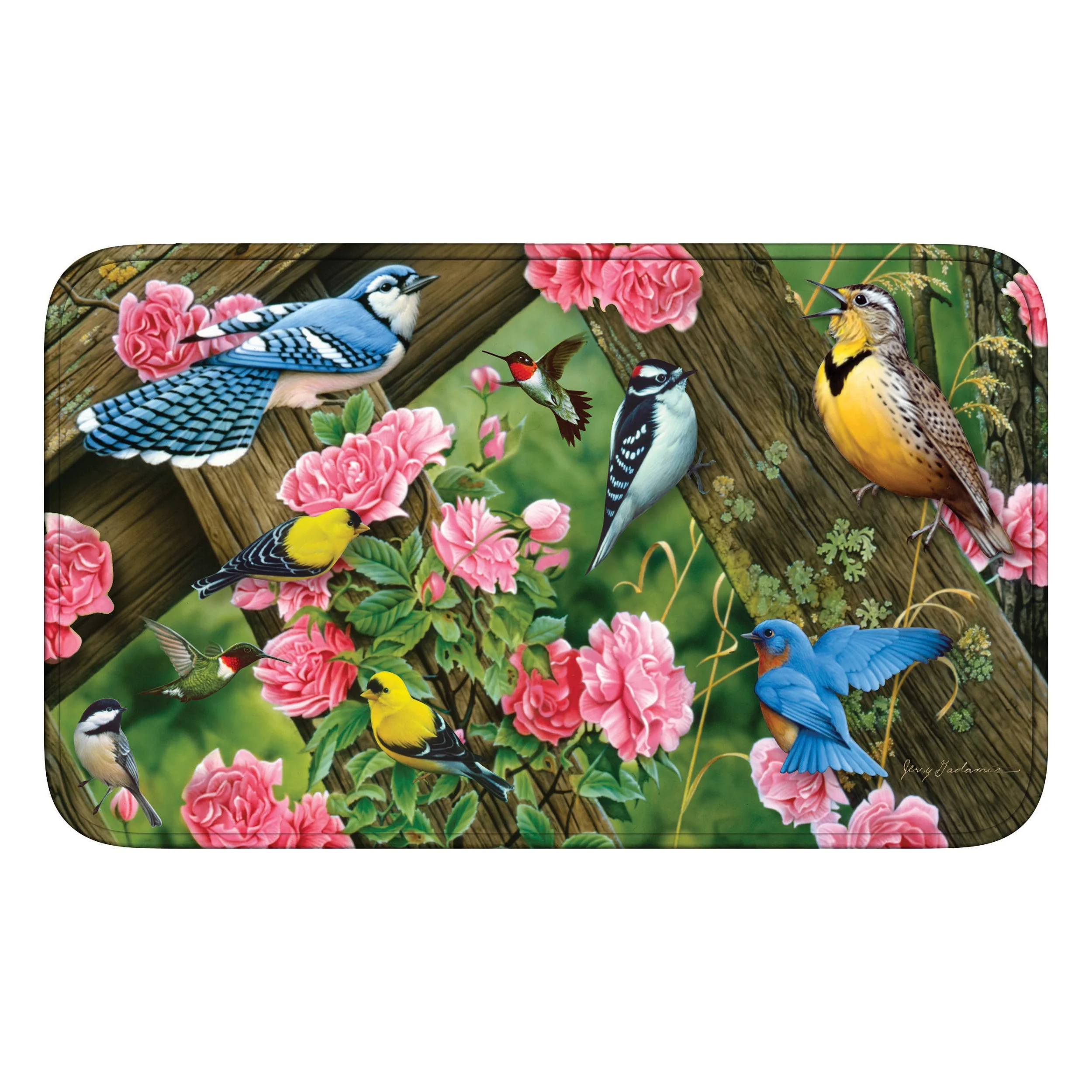 Memory Foam Mat-Song Birds - Image 2