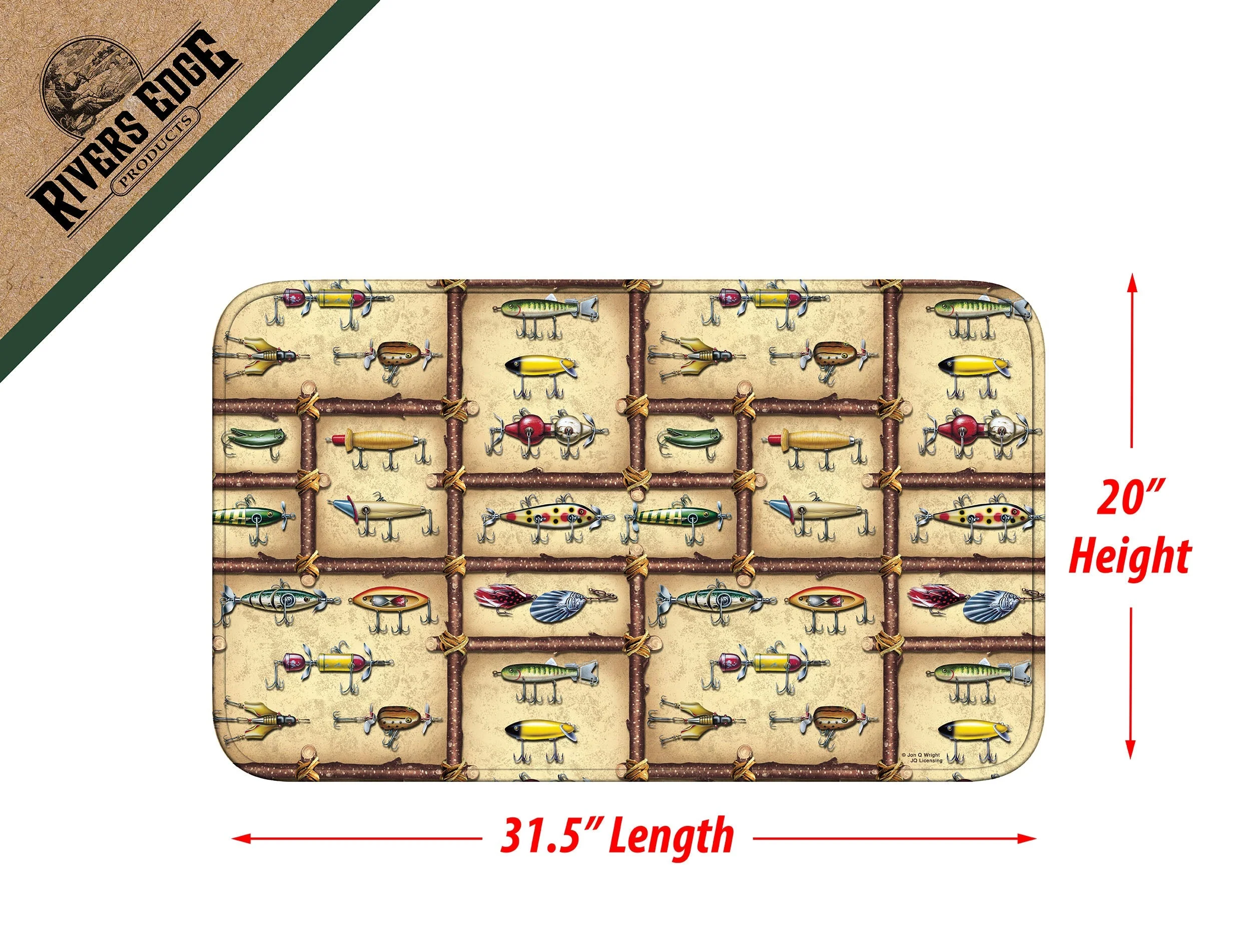 Memory Foam Mat-Antique Lure - Image 3