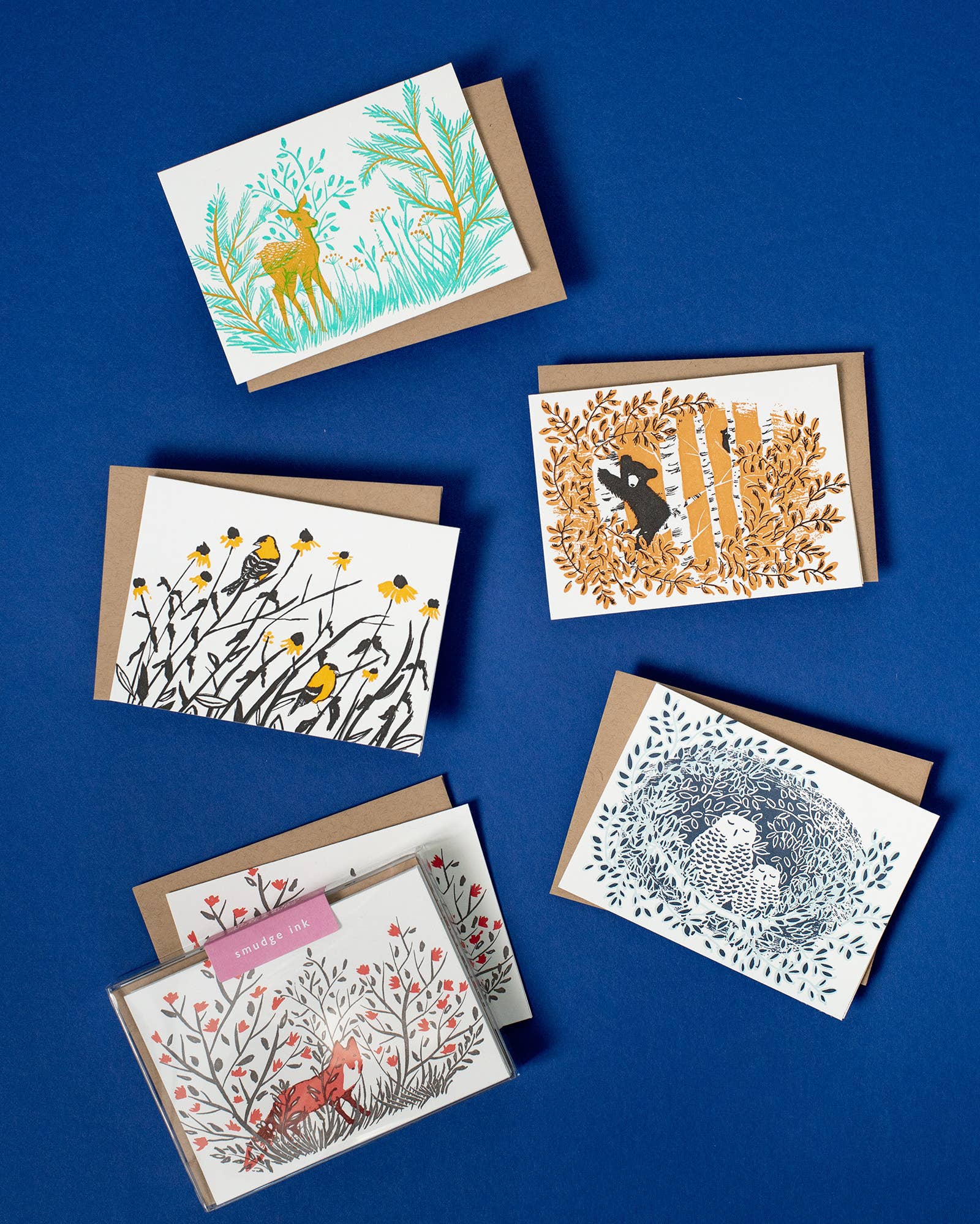 Assorted Spring Animals Note Card Set - Image 2