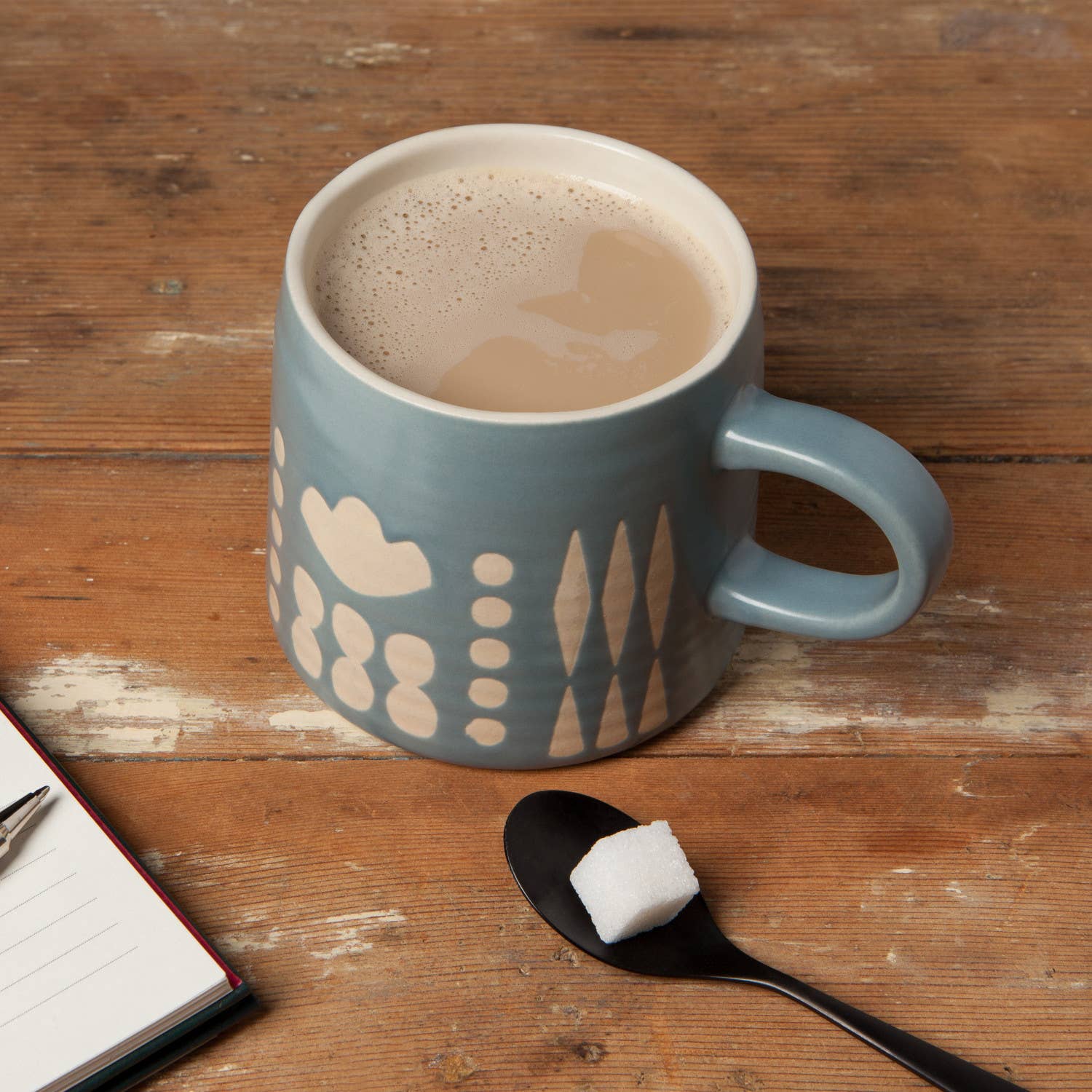 Danica Studio Collage Imprint Stoneware Mugs 12 oz - Image 2