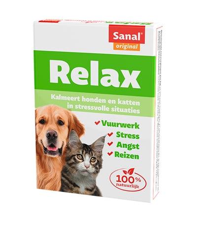 Sanal Dog/Cat Relax Calming Tablets