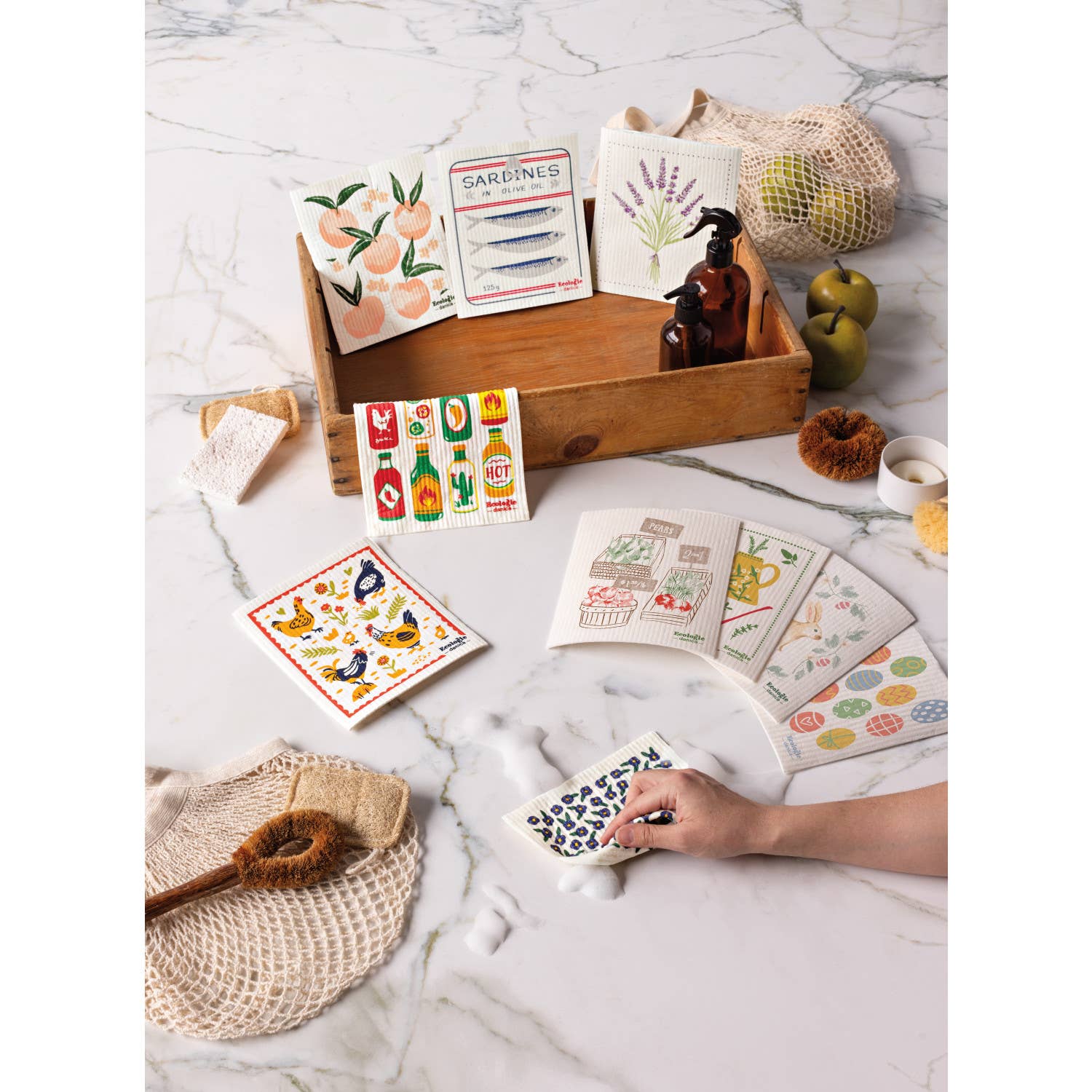 Free Range Swedish Dishcloth - Image 2