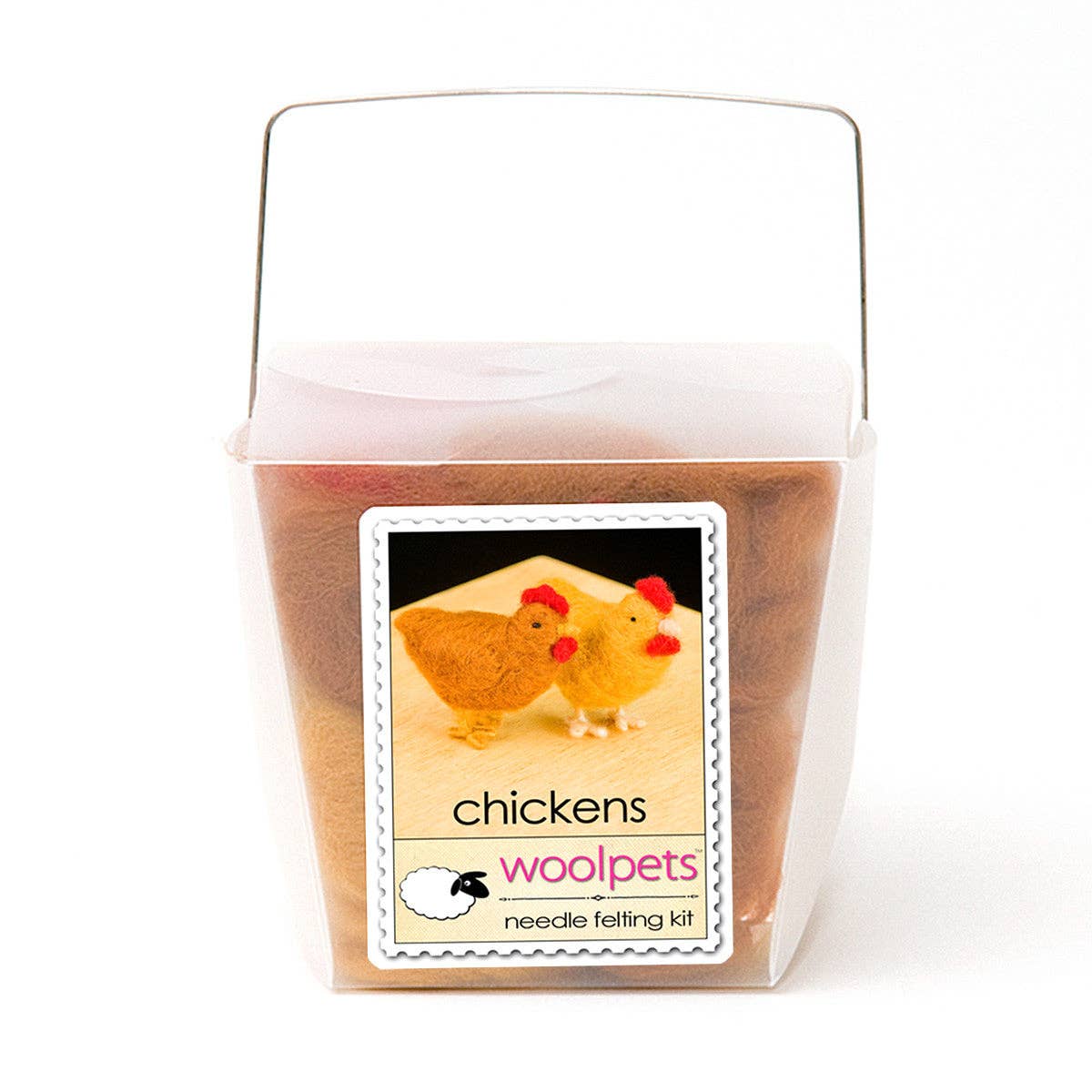 Chickens Felting Kit - Image 1