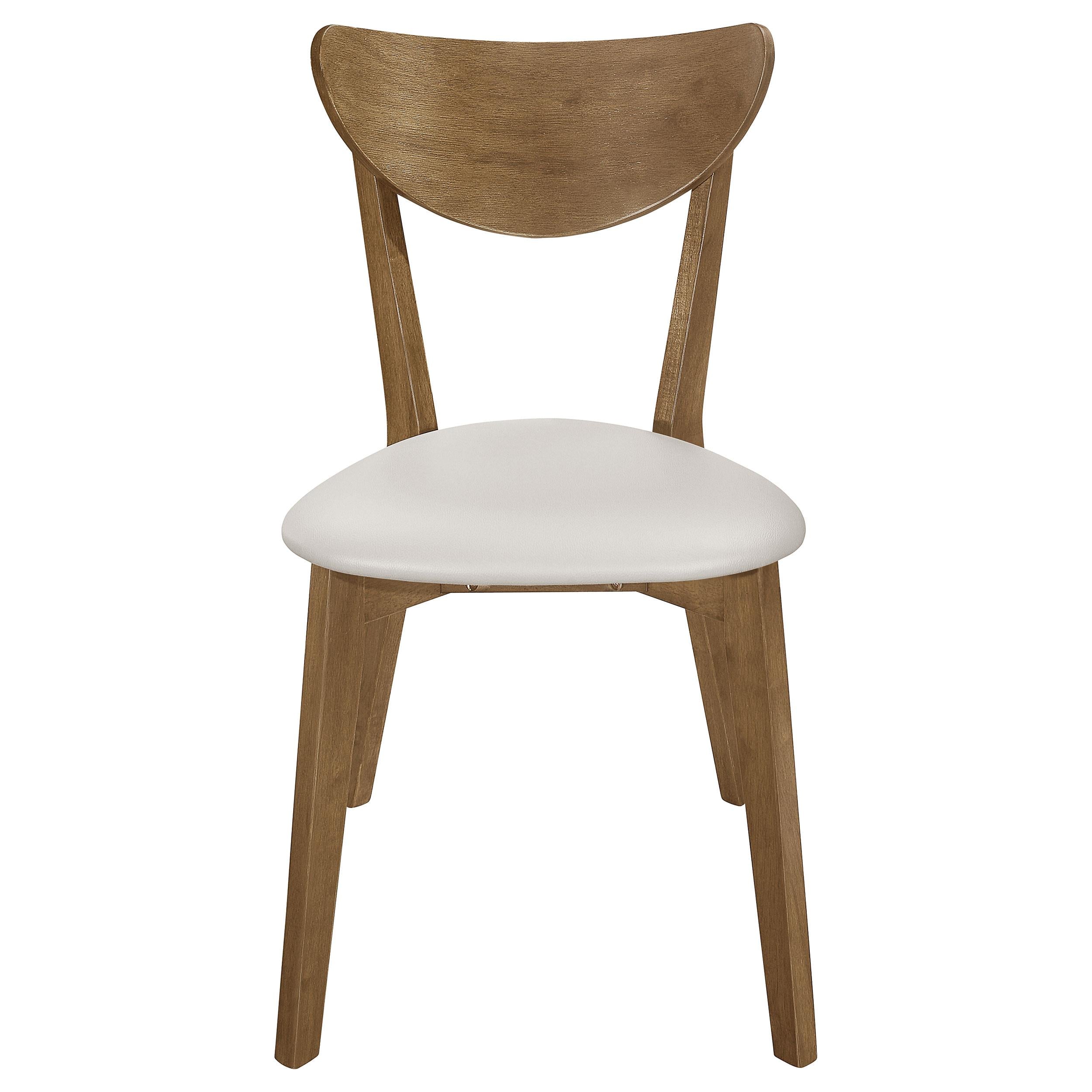 Coaster Furniture Kersey 103062 Wood Dining Side Chair - Chestnut (Set of 2) - Image 2