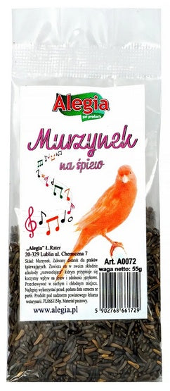 Alegia Murzynek 55g – naturalny przysmak dla ptaków