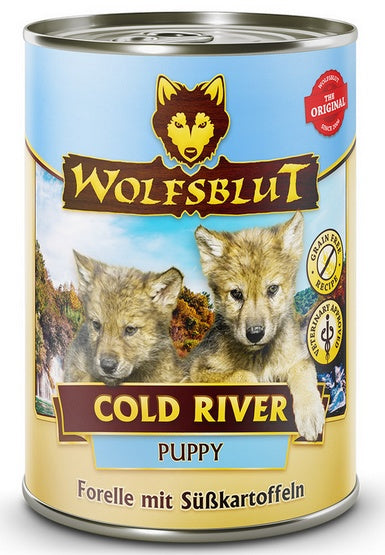 Wolfsblut Dog Puppy Cold River - wysoka zawartość pstrąga dla szczeniąt - Image 1