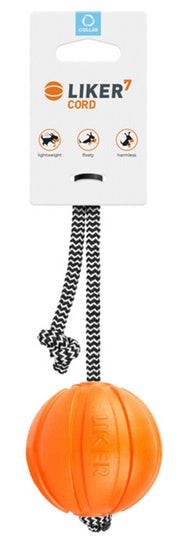 Collar LIKER7 Cord 7 cm – piłka na sznurku do dalekich rzutów i przeciągania