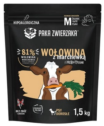 Paka Zwierzaka Seventh Heaven wołowina z marchewką – bezzbożowa formuła bez grochu
