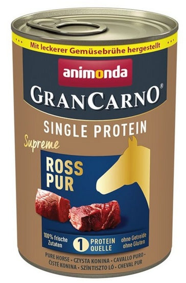 Animonda GranCarno Single Protein Konina puszka 400g - Image 1