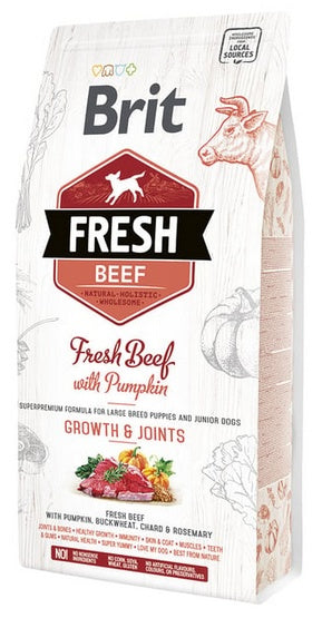 Brit Fresh Dog Puppy Large Beef & Pumpkin 2,5kg - Image 2