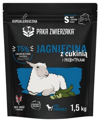 Paka Zwierzaka Seventh Heaven jagnięcina z cukinią S 1,5 kg – bezzbożowa i bezgrochowa dla wrażliwych brzuchów