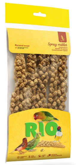 Rio gałązki prosa senegalskiego 100 g – naturalne kłosy do skubania