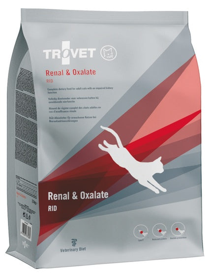 Trovet RID Renal & Oxalate dla kota 2,5 kg – wsparcie nerek i kontroli szczawianów