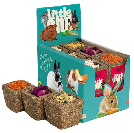 Little One koszyczek łąkowy mix 65g – przysmak do gryzienia z warzywno-owocowym nadzieniem
