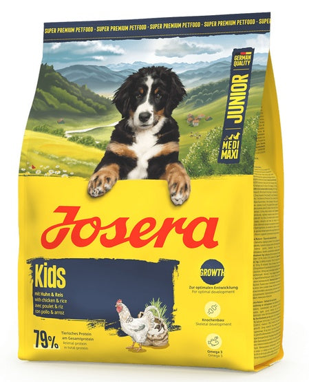 Josera junior kids – karma dla szczeniąt ras średnich i dużych 900 g - Image 1