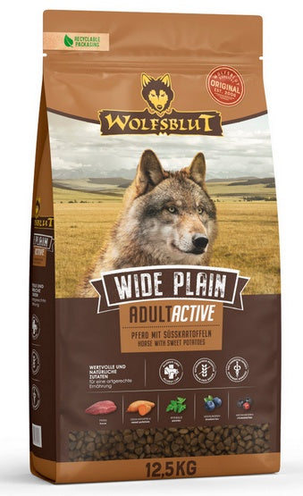 Wolfsblut Dog Wide Plain Active - konina i bataty 12,5kg - Image 2