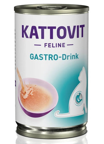 Kattovit Feline Drink Gastro napój 135 ml – wsparcie nawodnienia i trawienia