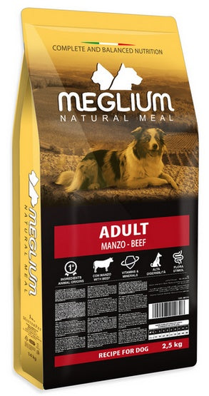 Meglium Dog Adult Beef 2,5kg - Image 1