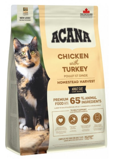 Acana Homestead Harvest Cat & Kitten – wysokomięsna karma z drobiem 1,8 kg