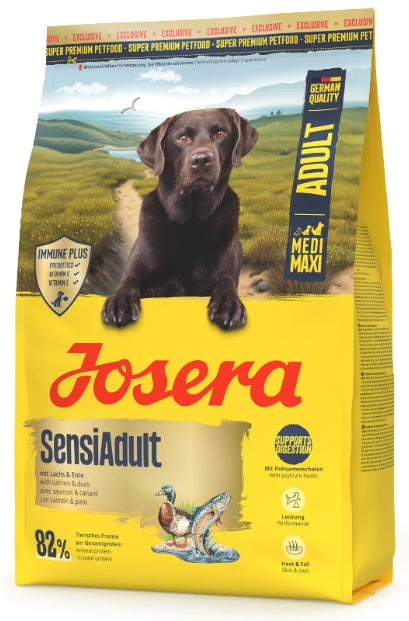 Josera sensiadult – lekkostrawna karma dla aktywnych psów z wrażliwym żołądkiem 3 kg