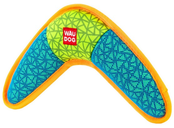 Collar WauDog Fun bumerang 24×14 cm – piszczałka i szeleszczące elementy