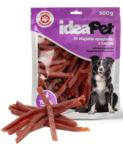 IdeaPet O! Miękkie Spaghetti z kaczki 500g - Image 1