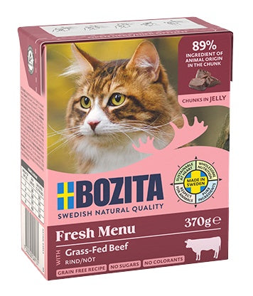 Bozita z Wołowiną kawałki w galaretce kartonik 370g - Image 1