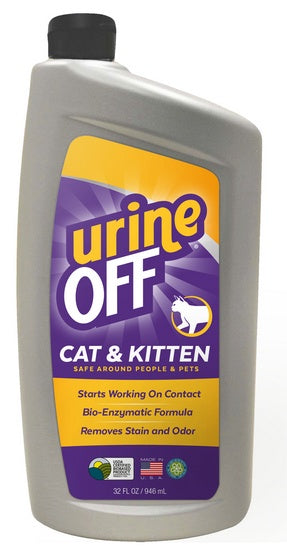 Urine Off Cat & Kitten Formula - do usuwania plam moczu 946ml - Image 1