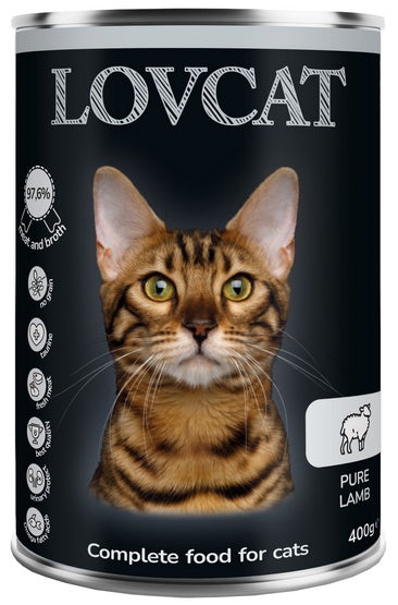 Lovcat Pure Lamb puszka 400g - Image 1