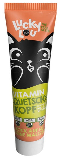 Lucky Lou Quetschköpfe witaminy - pasta odkłaczająca ze słodem 100 g - Image 1